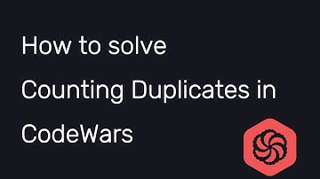 How to solve Codewars