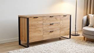 Sideboard Loop II - Eiche Dekor
