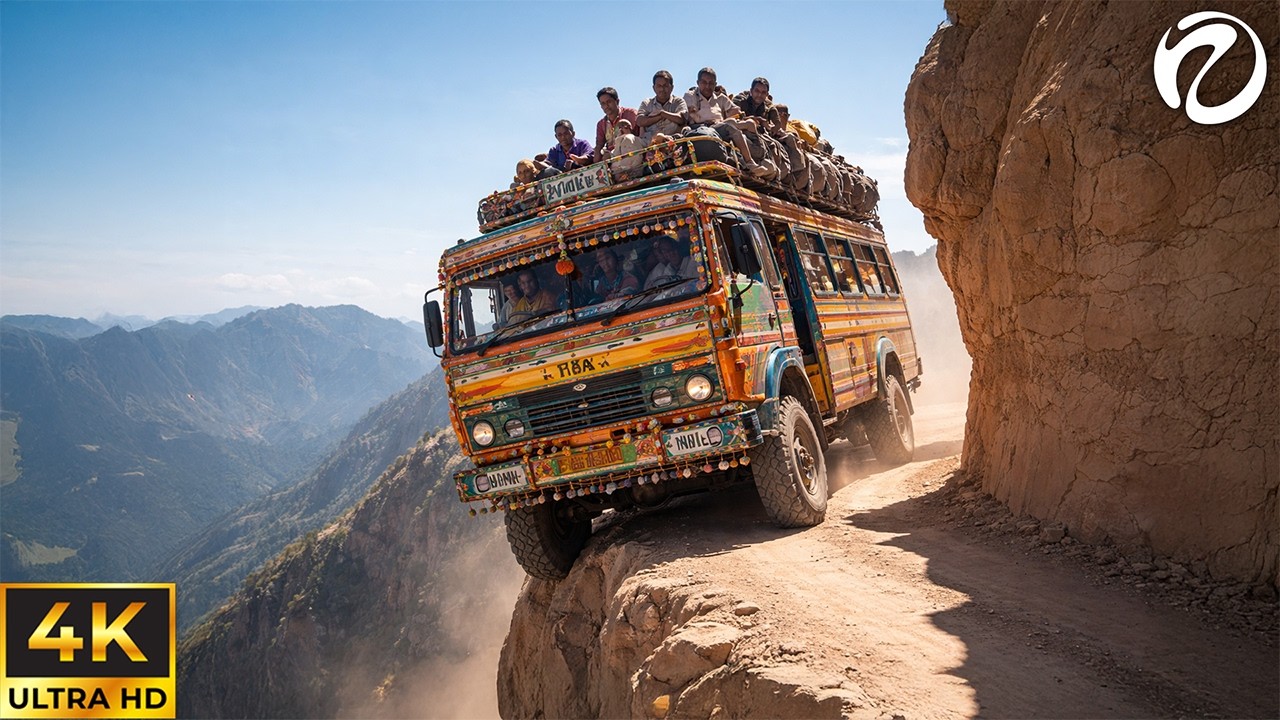 Impossible Places | Asia's Most Dangerous Roads Should Not Exist | 4K Travel Documentary