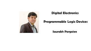 Lecture 44 Programmable Logic Devices