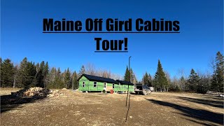 Come take a tour of our Off Grid Cabin on our Northern Maine Homestead!#homesteading #diy #offgrid