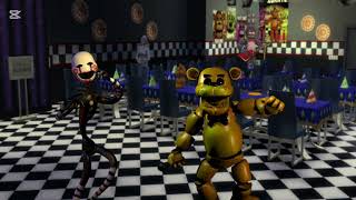 "Golden Freddy was finding his Top Hat (My Version)"