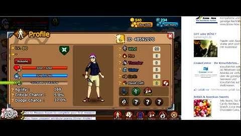 Ninja Saga Cheat Engine 6.1 Level Hack 2012