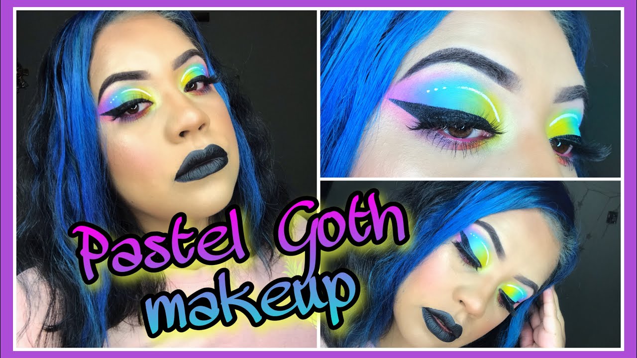 Pastel Goth Makeup Tutorial You