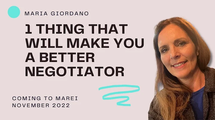 Maria Giordano share 1 key to Negotiations:  Silence