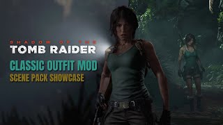 Lara Croft's CLASSIC OUTFIT in Shadow Of The Tomb Raider [a mod by Raq]