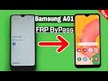 Samsung A01 Frp Unlock/Bypass Google Account Lock 2020 August Android 10
