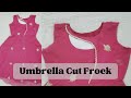 Umbrella Cut Frock | Trendy Overlap Neck Cutting and Stitching | Party Wear @SewinginStyle-fl4gy