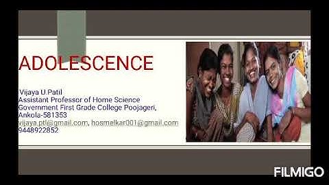 Adolescence (Class 12/PUC II)