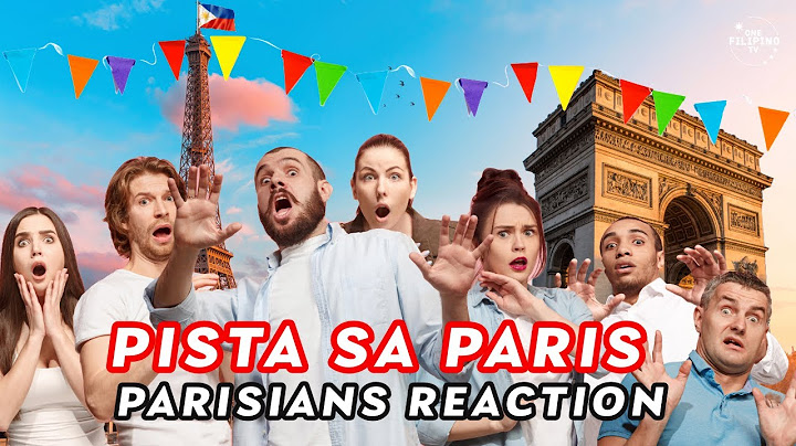 RÉACTION DES PARISIENS : FÊTE À PARIS