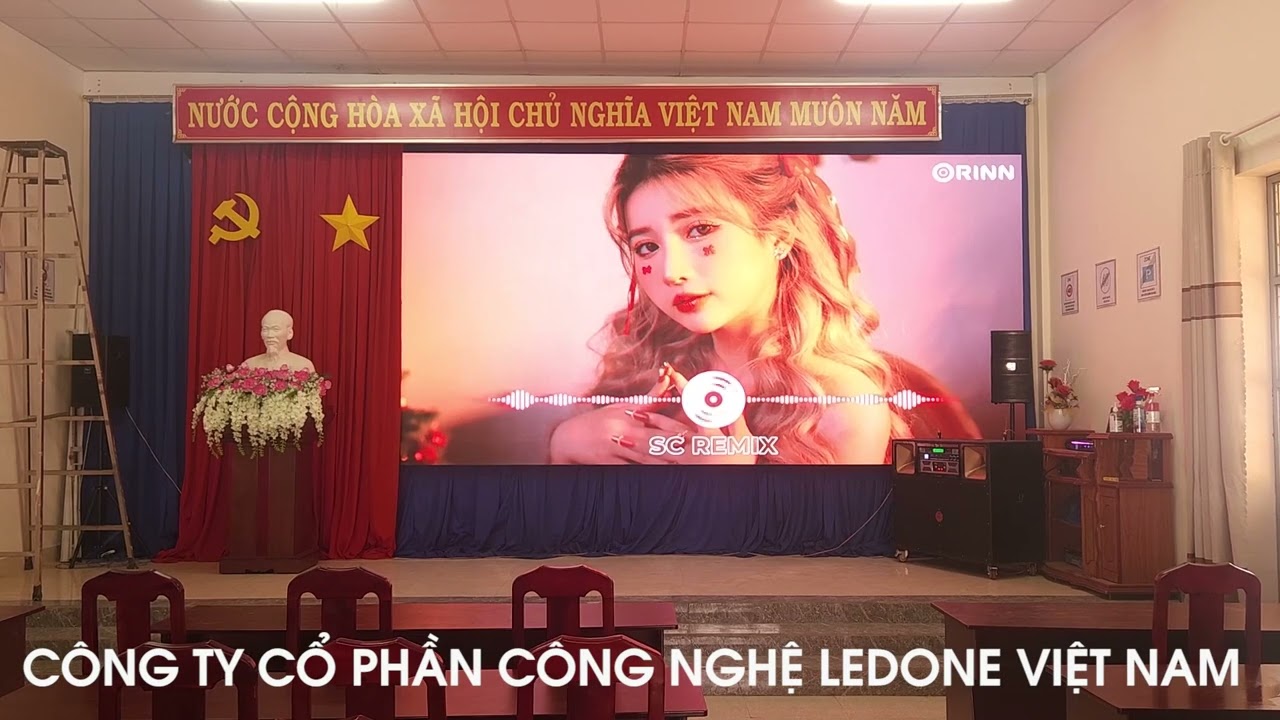 Thi Công màn hình LED p3 Trường nghề di linh, Lâm Đồng  