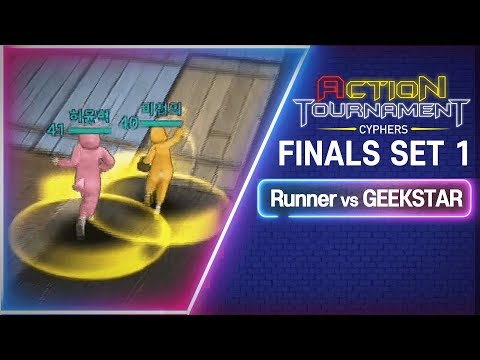 RUNNER vs GEEKSTAR 결승전 <strong>Set</strong> 1 [사이퍼즈 액션토너먼트 2019 여름 <strong>시즌</strong> FINALS]