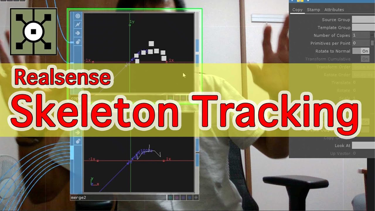 [SkeletonTracking]Touchdesigner Realsense - YouTube