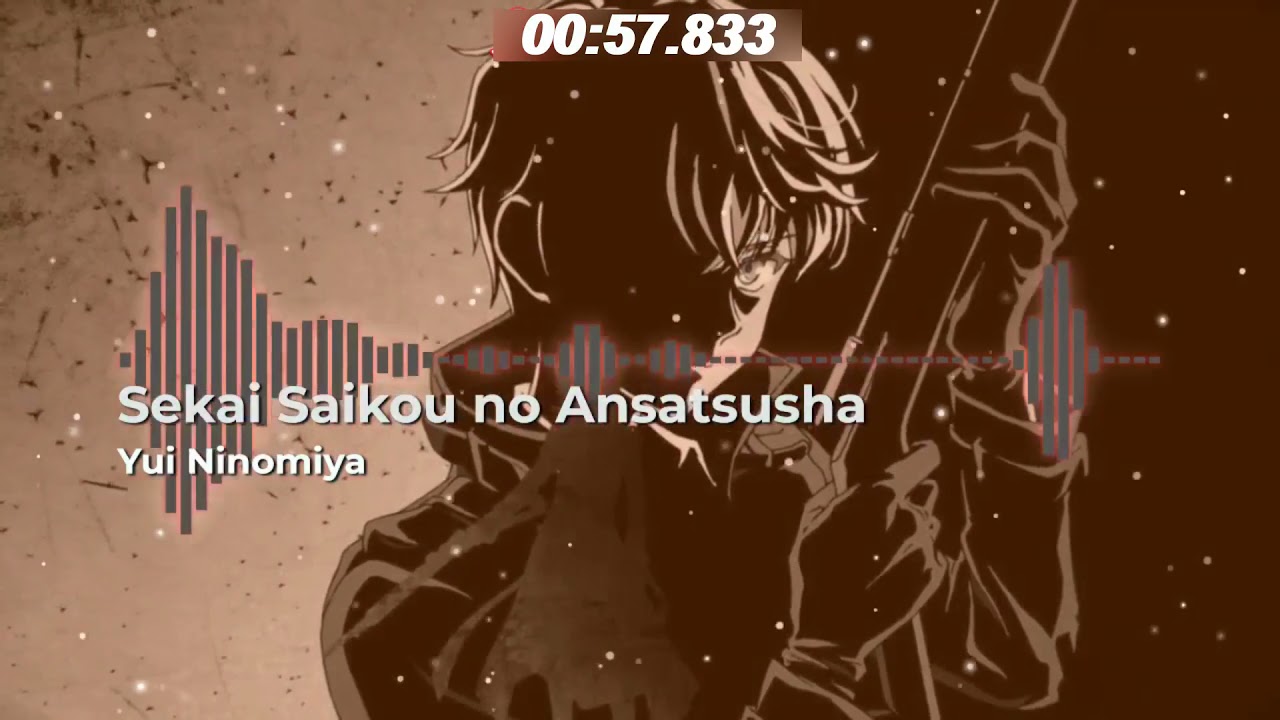 Sekai Saikou no Ansatsusha - Músicas de abertura e encerramento reveladas -  AnimeNew