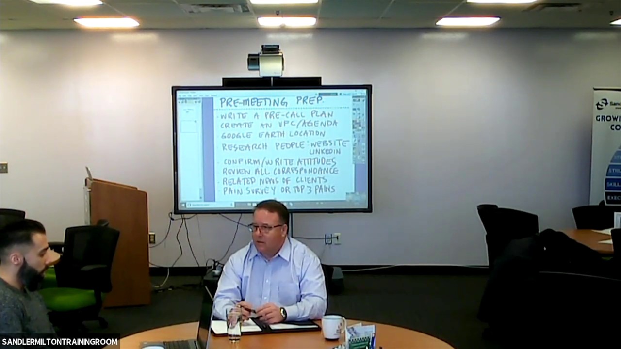 Prospect Meeting Role Play - The Sandler Way