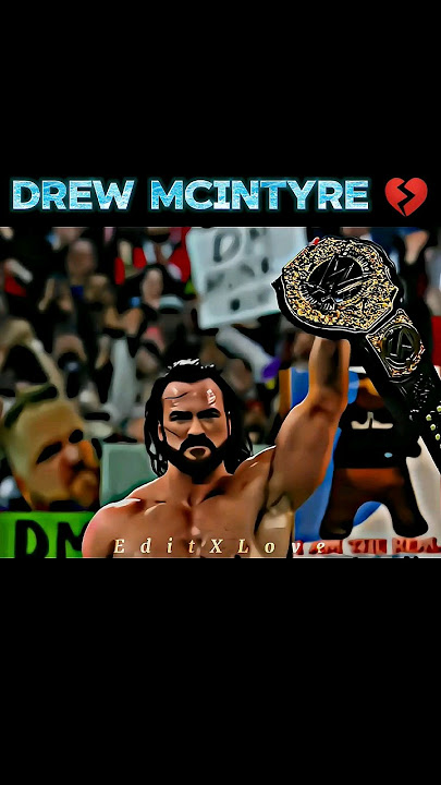 Drew mcIntyre 💔 #romanreigns #trending #shorts #viral #attitude #status #drewmcintyre