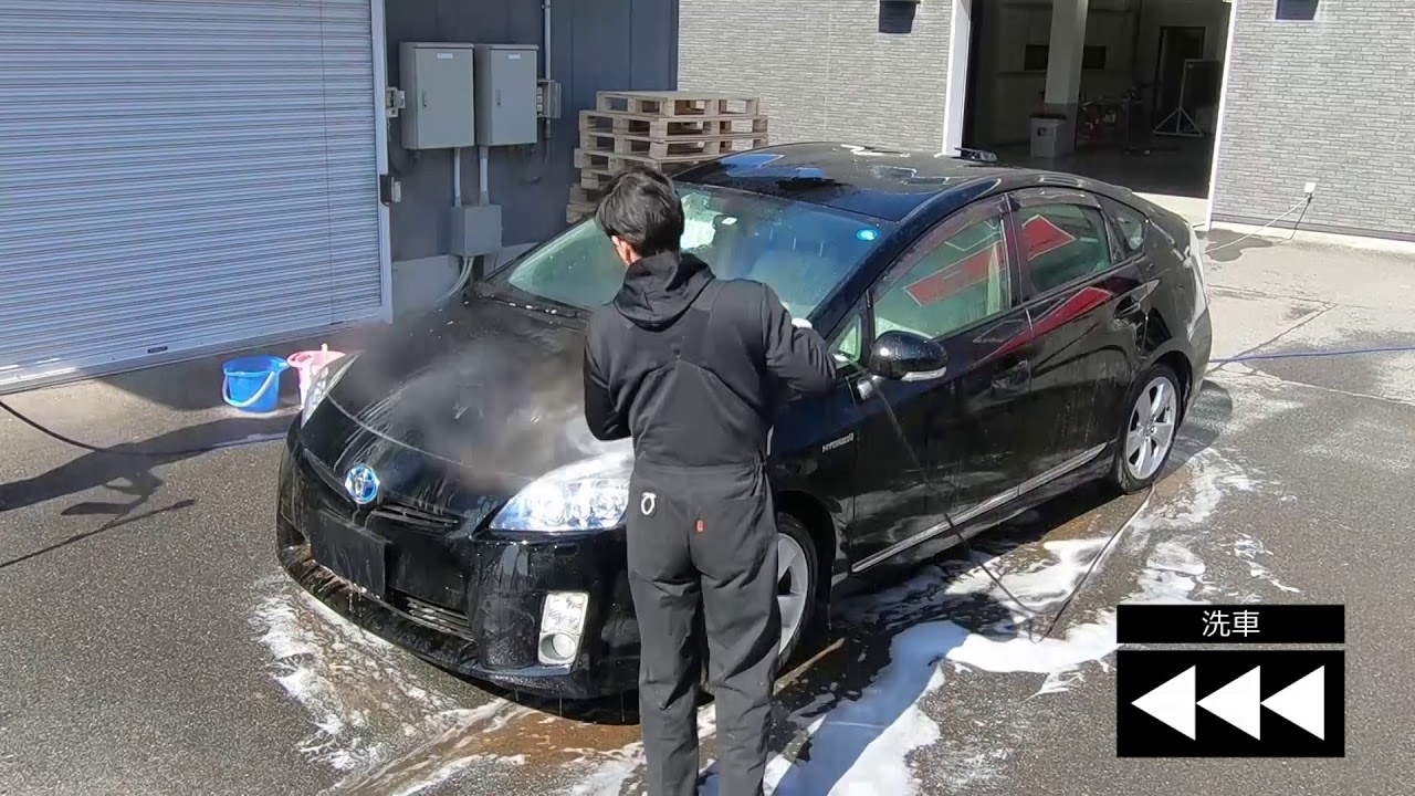 まさに新車のようなボディのツヤ 洗車 下地処理 コーティング施工で輝きを取り戻す Youtube