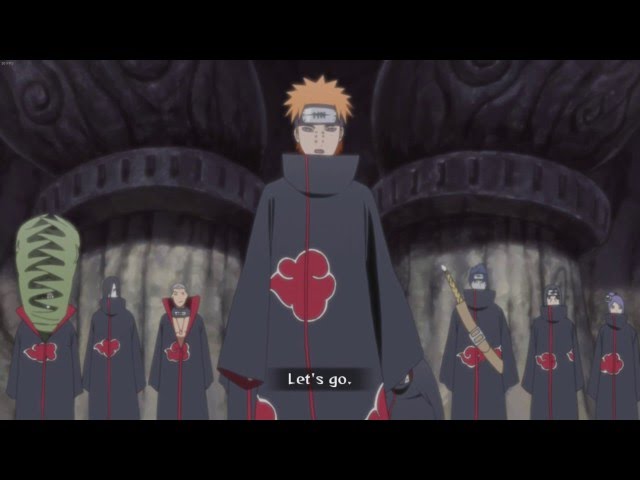Naruto SUN Storm Revolution - Anime Cutscene - Akatsuki is formed! (Japanese/no commentary) class=