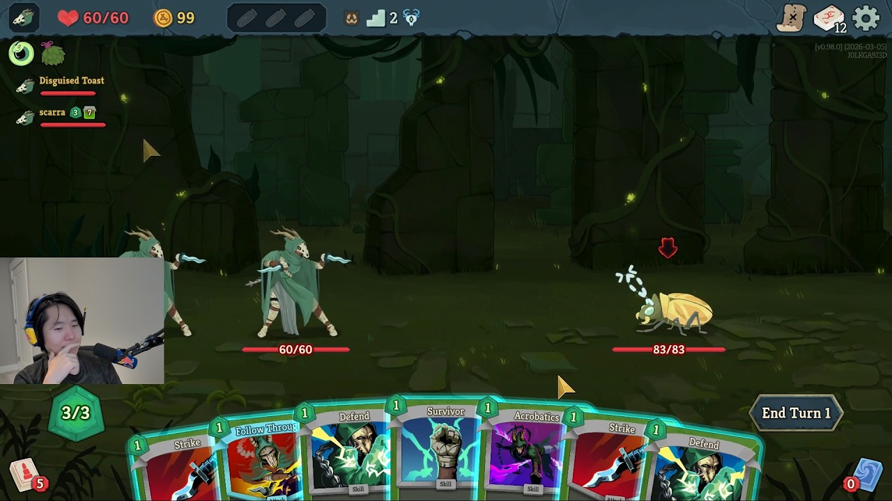 DisguisedToast | 2026-03-05 | co-op slay the spire 2 with the don @scarra