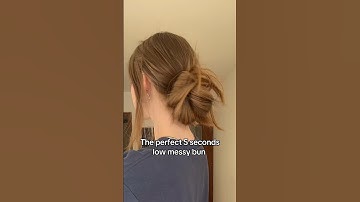 Never fails me 🫶🏻 #messybuntutorial #hairtutorial #messybun #perfectmessybun #messyhair #hairstyle