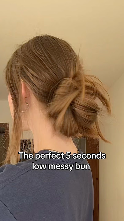 Never fails me 🫶🏻 #messybuntutorial #hairtutorial #messybun #perfectmessybun #messyhair #hairstyle