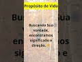 Propósito de Vida #shorts