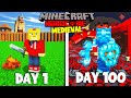 I Survived 100 Days in Medieval Minecraft... Here's What Happened