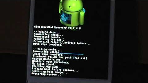 Galaxy S3 How To Restore A Backup Rom