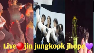 Live🔴jin jungkook jhope live together Encore💜