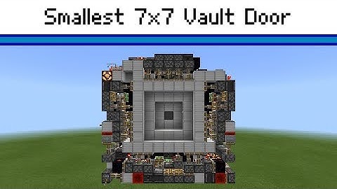 MCBE Smallest 7x7 Vault Door