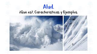 ❄️ ¿Qué es un Alud? 🌎 Definición, Características &amp; Ejemplos. - [Fácil y Rápido]