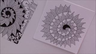 Trisnail Tangle Pattern Lesson #204