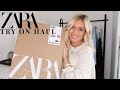 HUGE ZARA HAUL &amp; TRY ON!! Spring/ Summer May 2022!