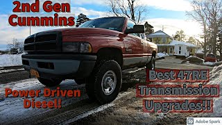 2nd Gen Cummins 24v 47RE Pan Off Upgrades (Best Upgrades for 47re Transmission)