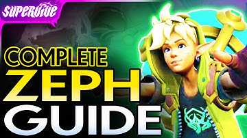 RANK 1 PEAK ZEPH GUIDE! - HOW TO PLAY ZEPH + ABILITIES + GAMEPLAY || SUPERVIVE
