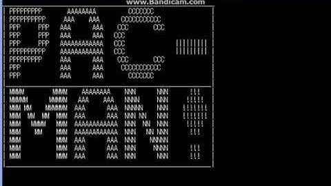 [C++]Pac-Man Opening Animation