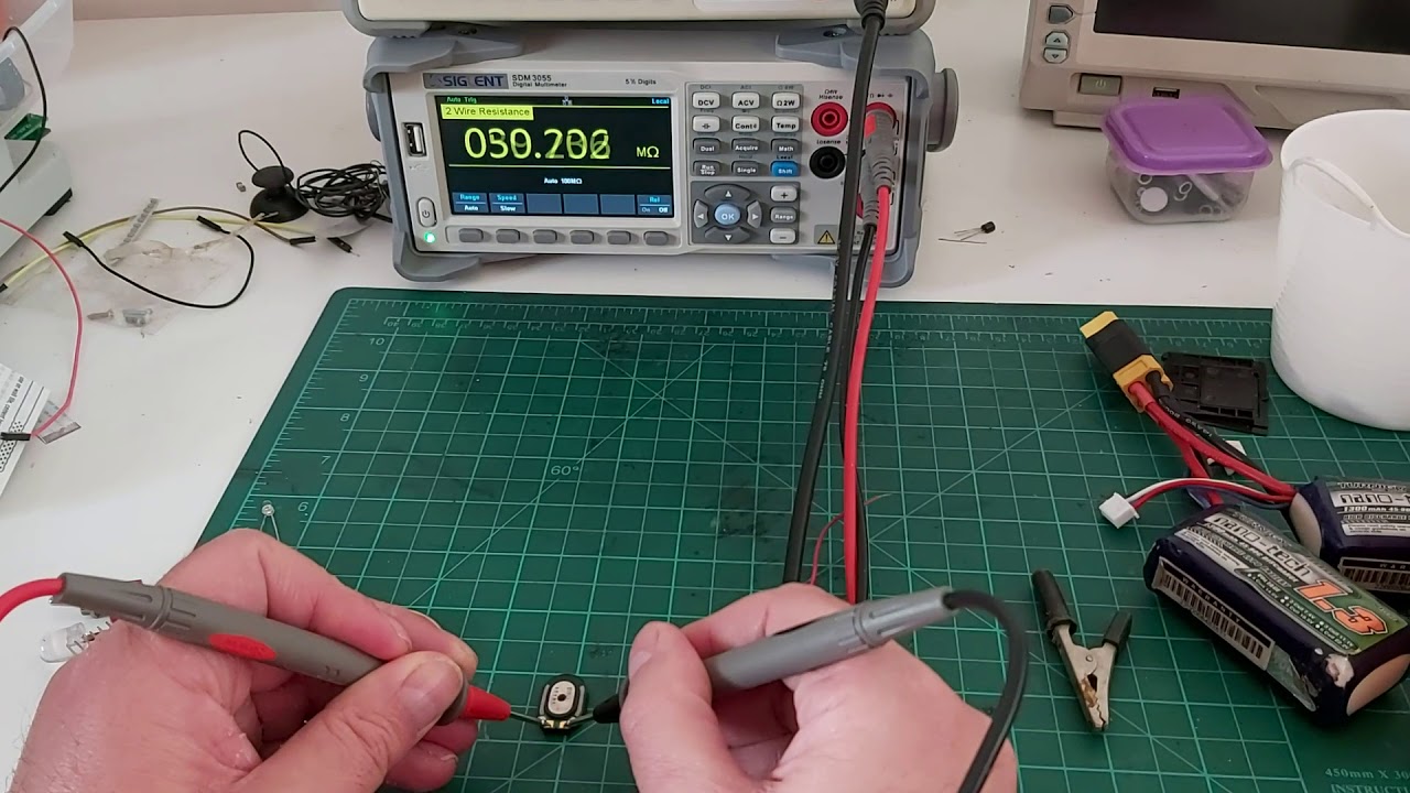 problems i have with my Siglent SDM 3055 multimeter when measuring resistance YouTube