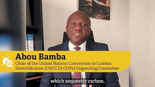 Abou Bamba discusses the impact of deforestation and tackling climate change issues in Côte dIvoire