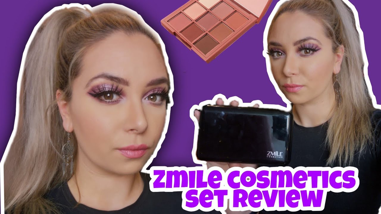 Full makeup using ZMILE COSMETICS set | REVIEW - YouTube