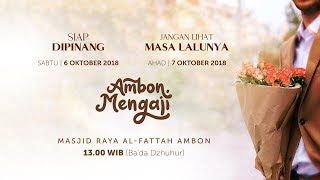 Kajian Akbar Ambon -  Siap dipinang - Ustadz M Abduh Tuasikal