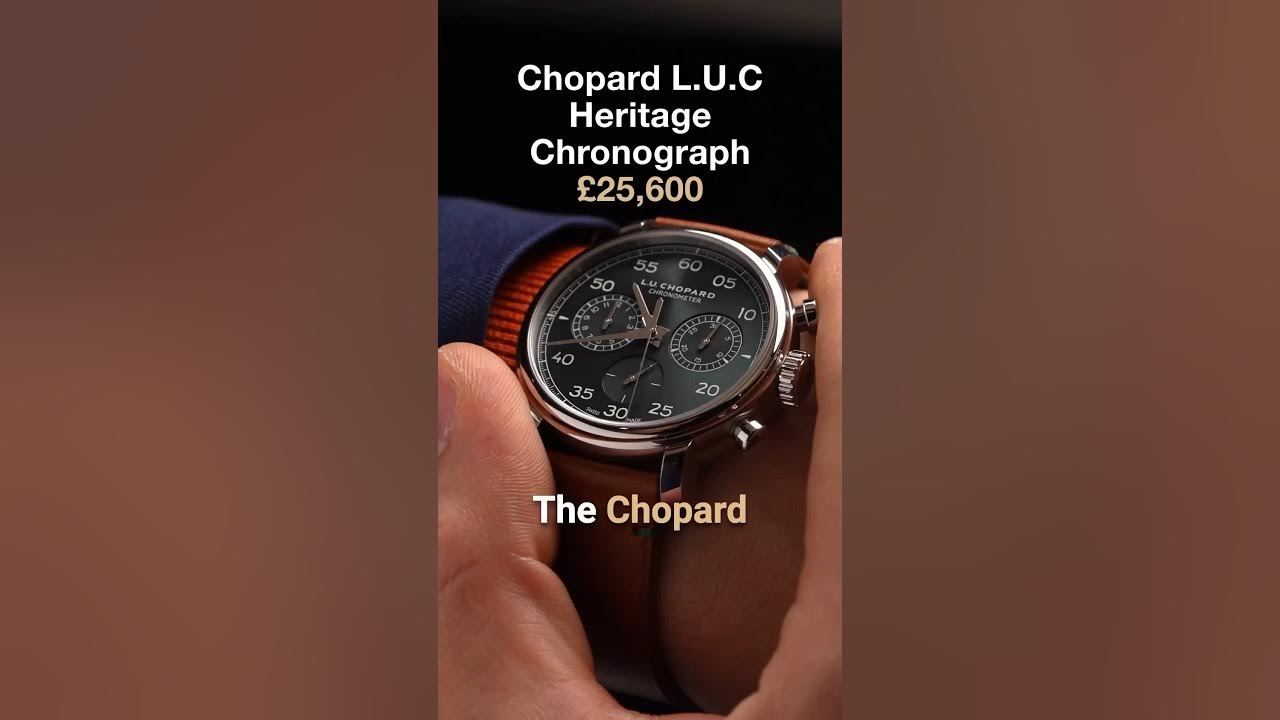 Award winning quality with vintage class - LUC Chopard 