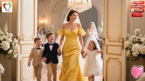 Đám Cưới Bị Hủy Khi Vợ Cũ Dắt 3 Đứa Trẻ Đến Gọi ‘Ba