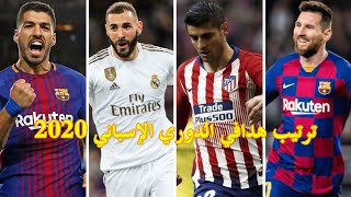 أفضل 10 هدافين في الدوري الإسباني لموسم  2019/2020