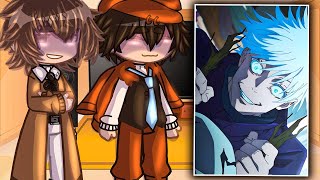 Bungo Stray Dogs React To Jujutsu Kaisen // Gacha React