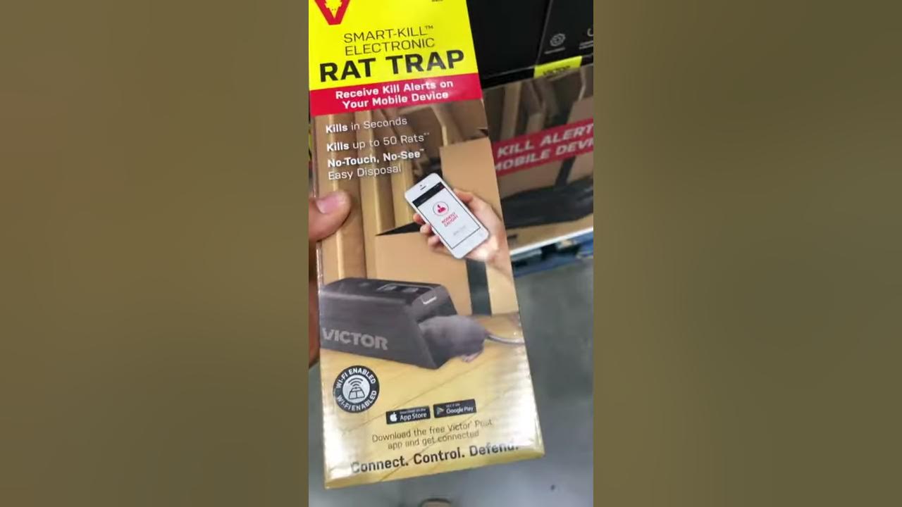 39.99 Victor Smart Kill Electronic Rat Trap, Discount Deal at Costco