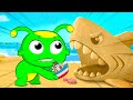 Groovy the Martian & Phoebe playtime at the beach | Beach songs & stories 45 minutes compilation