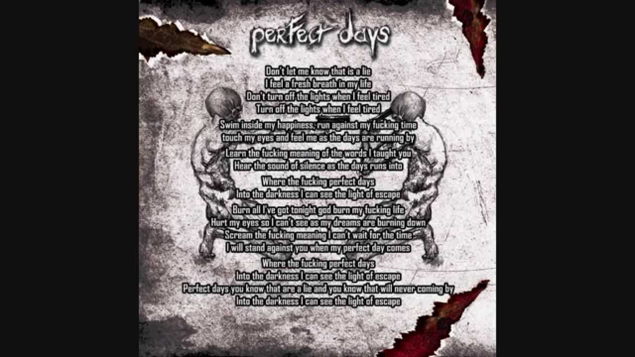 Overstrain - Perfect Days - YouTube