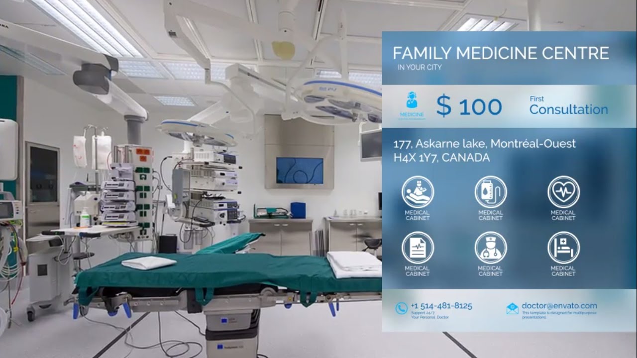 Animated Healthcare Video - After Effects Template