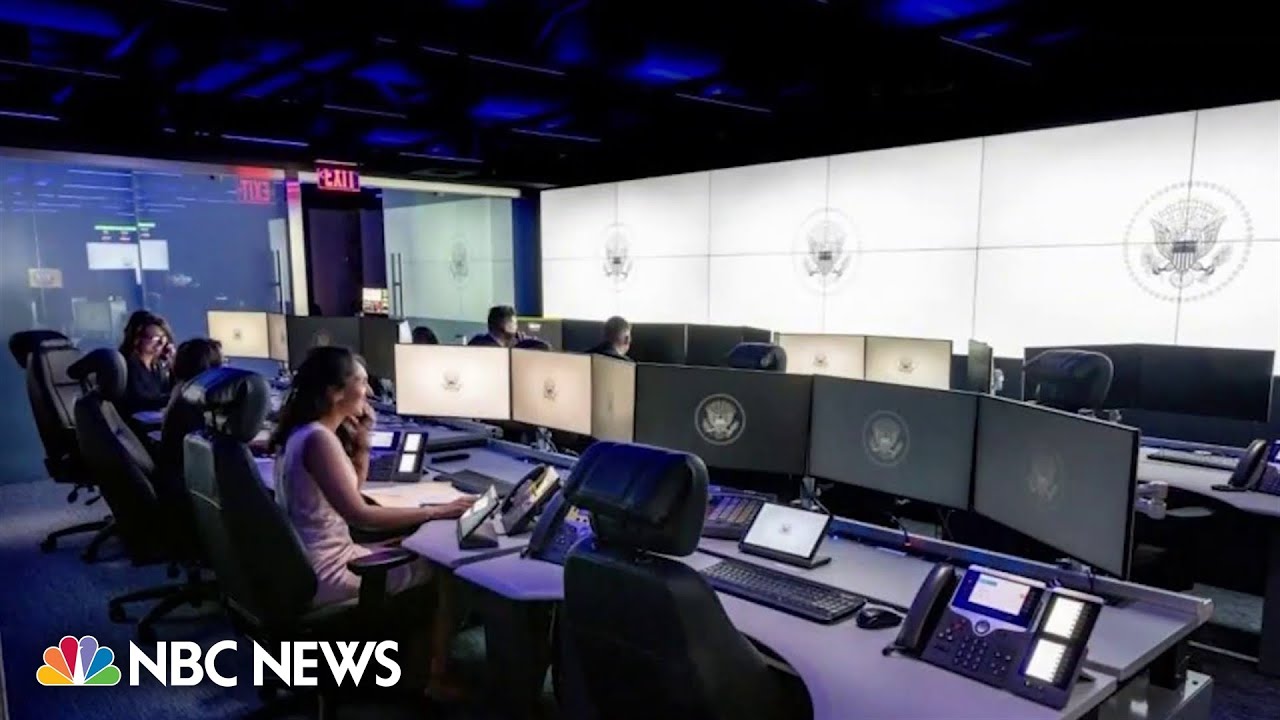 White House unveils newly renovated Situation Room