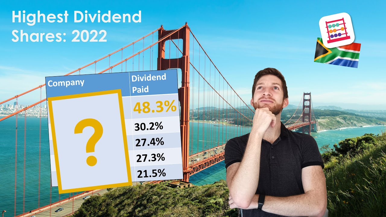 The 10 Highest Dividend Paying Shares in South Africa! YouTube